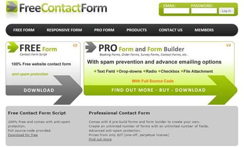 30+ Nice Solutions for Free Contact Form Services [Updated Info] MonsterPost Form builder
