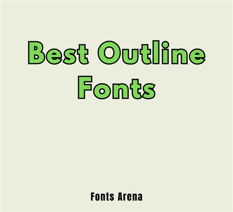 30+ Outline Fonts for Your Designs (Free & Premium) - muktibox.com