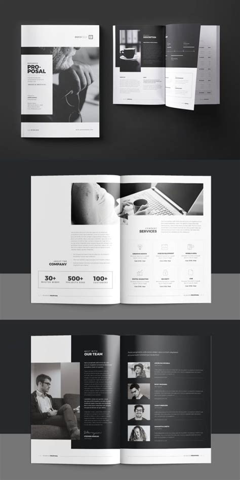 30+ Proposal Templates for Adobe InDesign Visual Arts & Identity