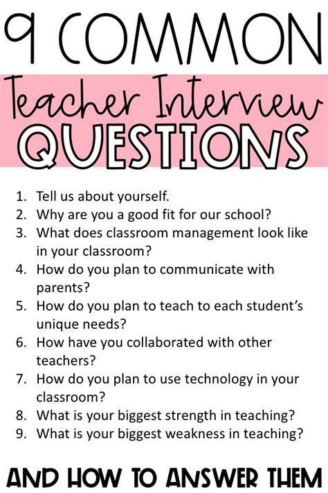 30 1st Grade Teacher Interview Questions And Answers Being A First Grade Teacher - Being A First Grade Teacher