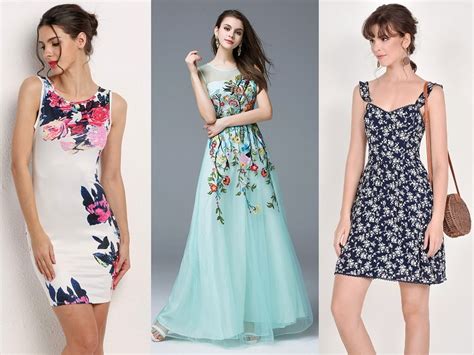 30 Beautiful Designs of Floral Dresses for Women with …