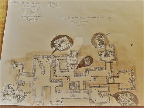 30 Bendy And The Ink Machine Map Maps Database Source