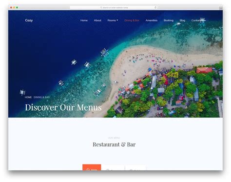 30 Best Free Bootstrap Restaurant Templates 2020 Webthemez