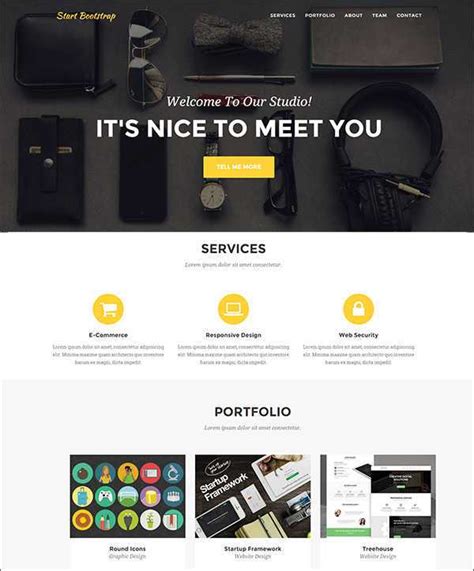 30 Best Php Website Templates Free Download Creative Template