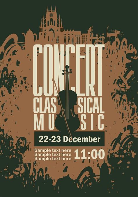 30 Classical Music Concert Posters Example Document Template