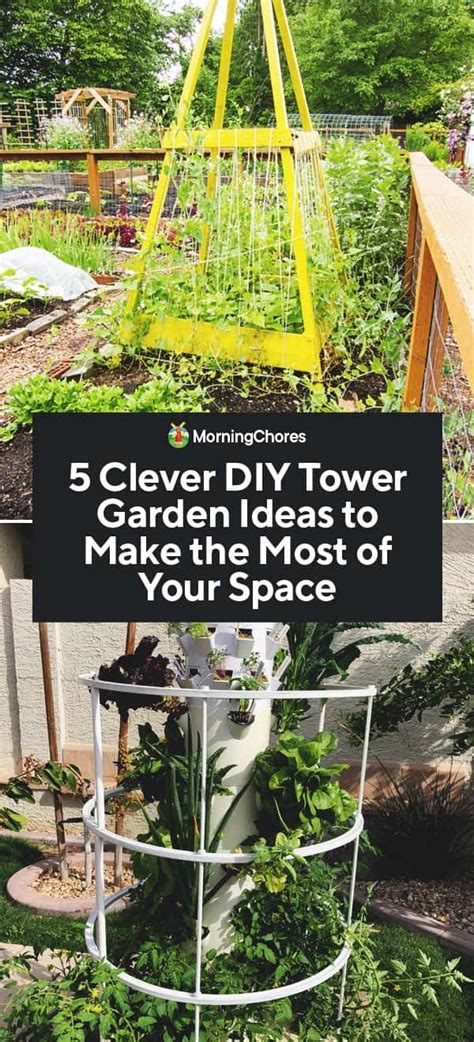 30 DIY Tower Garden Ideas To Grow Plants Vertically - raincitystudios.com