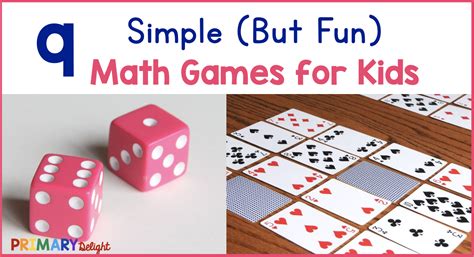 30 Easy Math Games For Practicing Math Concepts and Skills