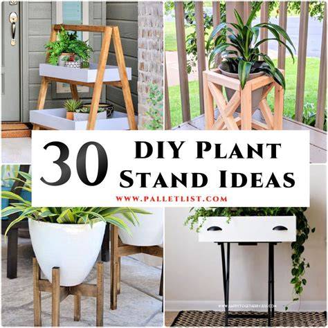 30 Homemade DIY Plant Stand Ideas Anyone Can … - raincitystudios.com