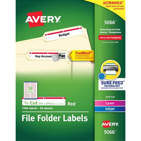 30 Hon File Label Template Labels For Your Ideas