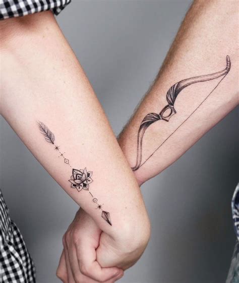 30 Matching Tattoo Ideas For Couples Tattoos, Couples tattoo designs