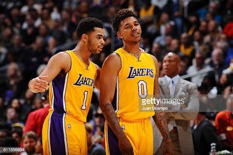 30 Nick Young Dangelo Russell bildbanksfoton och bilder