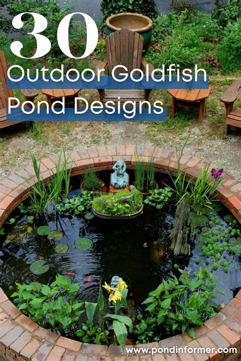 30 Outdoor Goldfish Pond Design Ideas - raincitystudios.com