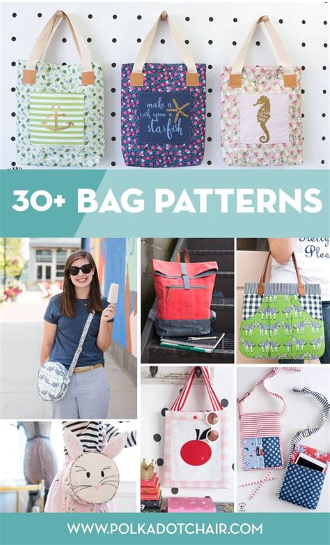 30 Of My Favorite Bag Sewing Patterns Free Tutorials Polka Dot Chair