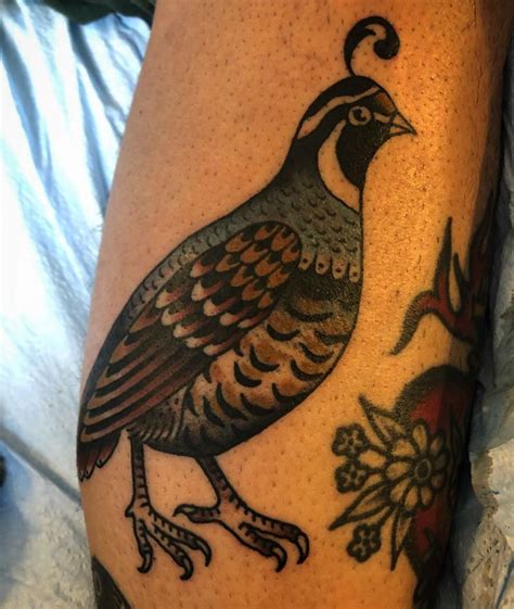 30 Pretty Quail Tattoos to Inspire You Style VP Page 21