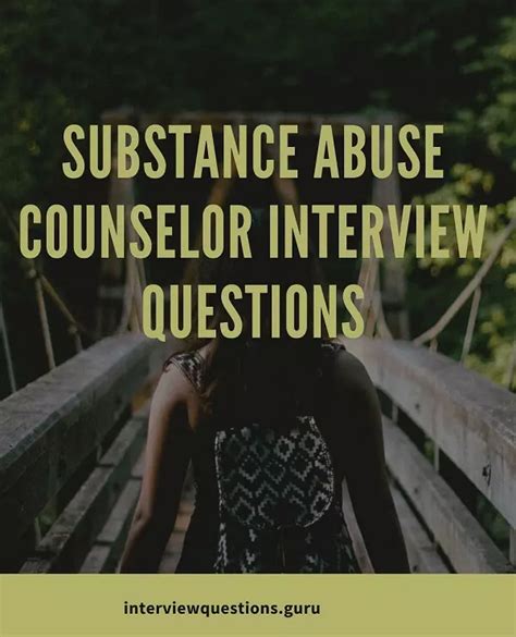 30 Substance Abuse Counselor Interview Questions (+ Answers)