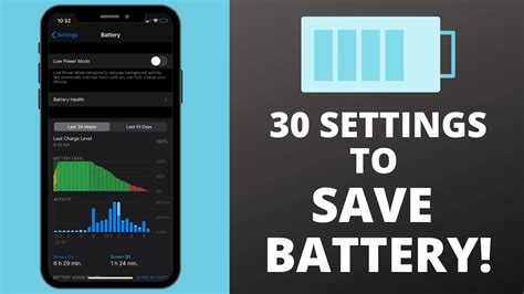 30 Tips to Save Battery on iPhone