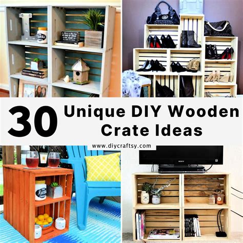 30 Unique Diy Wooden Crate Ideas And Decor Projects - raincitystudios.com