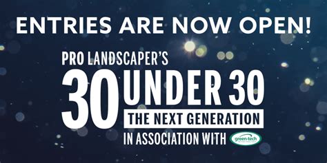 30 Under 30 Winners – Pro Landscaper Magazine