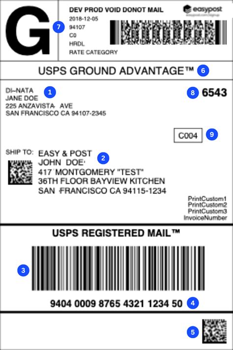 30 Usps Tracking Shipping Label Created Label Design Ideas 2020