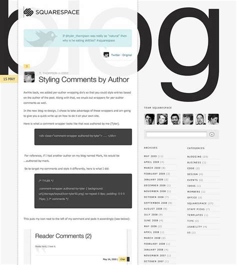 30 Websites Using Squarespace As Content Management System