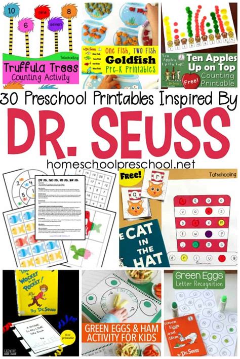 30 Awesome Dr Seuss Preschool Worksheets To Engage Dr  Seuss Worksheet Preschool - Dr. Seuss Worksheet Preschool