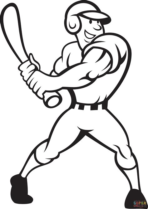 30 Baseball Coloring Pages 2024 Free Printable Sheets Baseball Player Coloring Pages - Baseball Player Coloring Pages