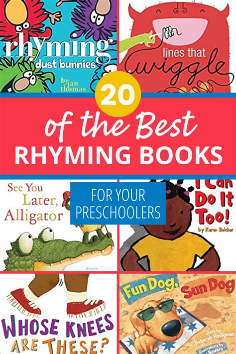 30 Best Rhyming Books For Preschool Amp Kindergarten Kindergarten Rhyming Books - Kindergarten Rhyming Books