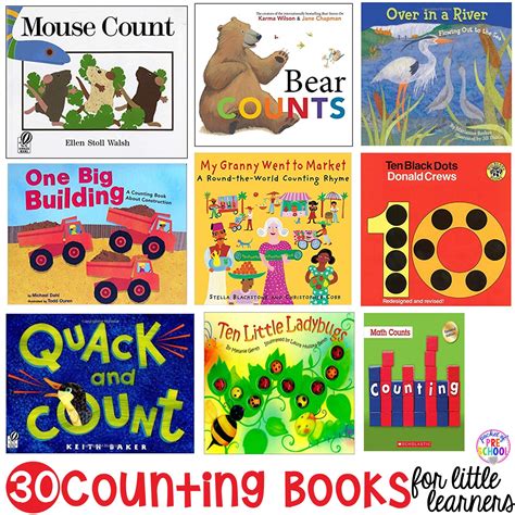 30 Counting Books For Little Learners Pocket Of Preschool Math Books - Preschool Math Books