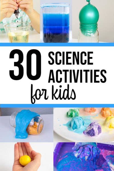 30 Day Science Activity Planner For Kids Preschool Science Activity Kids - Science Activity Kids