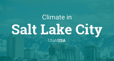 30 day weather forecast salt lake city. Things To Know About 30 day weather forecast salt lake city. 