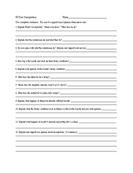 30 Days Immigration Questions By Sub Plans Teachers 30 Days Immigration Worksheet Answers - 30 Days Immigration Worksheet Answers