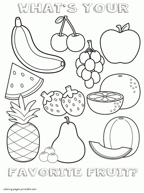 30 Food Coloring Pages Free Pdf Printables Free Coloring Pages For Adults Food - Coloring Pages For Adults Food