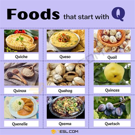 30 Foods That Start With Q A Handy Items That Start With Q - Items That Start With Q