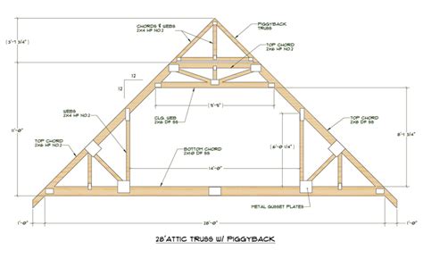 For a 9 m (30 foot) long roof, a total of 15 trusses are needed. Determine the height of the roof trusses using an online roof truss calculator. Enter in .... 