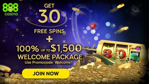 30 free spins 888 casino