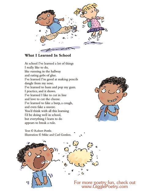 30 Hilariously Funny Poems For Kids Weareteachers Narrative Poems For 3rd Graders - Narrative Poems For 3rd Graders