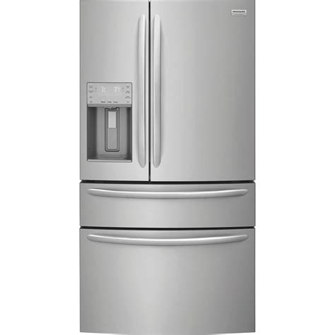 30 inch counter depth refrigerator. Whirlpool. Counter-depth 20-cu ft French Door Refrigerator with Ice Maker and water dispenser (Fingerprint Resistant Stainless Steel) ENERGY STAR. 757. Color: Fingerprint Resistant Stainless Steel. Dimensions: 35.6" W x 29.4" D x 70.1" H. Depth Type: Counter-Depth. Ice Maker: Single. Dispenser Type: Water. 