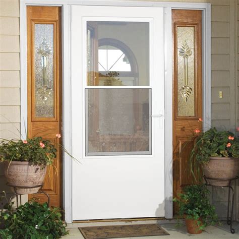 The EMCO 3/4 Light Storm Door features a lower glass panel that slides up to let in the fresh air or down for full protection. It has a 1 ... Jun 30, 2023. Core rotted in under 3 years. ... We previously purchased a 200 series door to install unto a porch rough opening of about 81.5 inches. The frame rails were 80.5 inches (both sides) The new ...