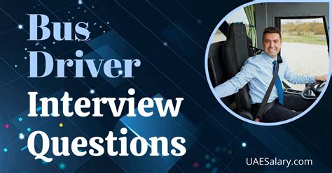 30 key bus driver interview questions (with example answers)