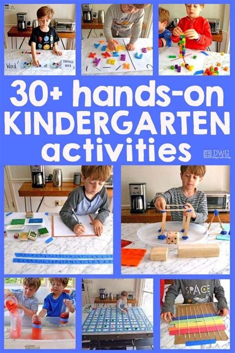 30 Kindergarten Activities For Hands On Learning Learning Activities For Kindergarten - Learning Activities For Kindergarten