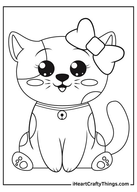 30 Kitten Coloring Pages Free Pdf Printables Monday Baby Kitten Coloring Page - Baby Kitten Coloring Page