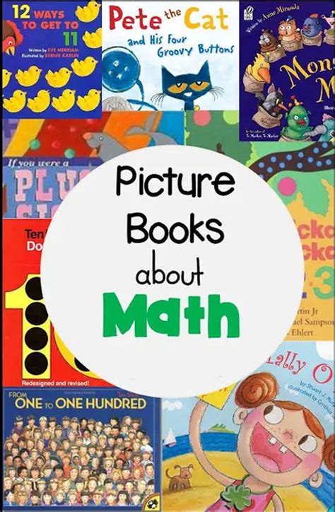 30 Math Picture Books To Read To Your First Grade Picture Books - First Grade Picture Books