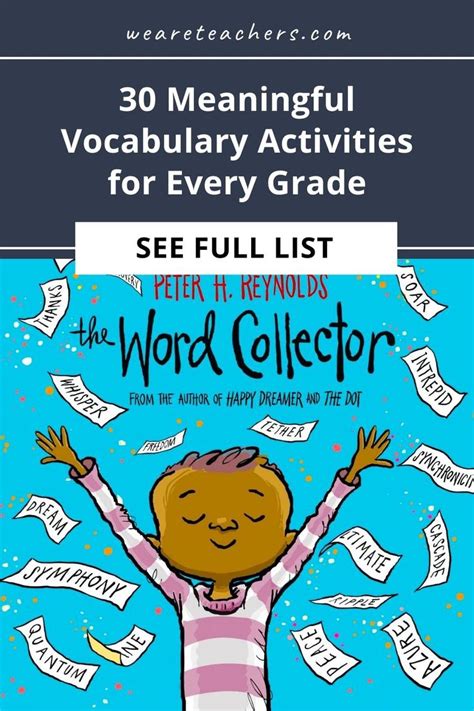 30 Meaningful Vocabulary Activities For Every Grade Weareteachers Vocab List For 5th Grade - Vocab List For 5th Grade