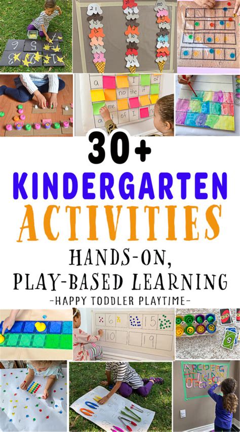 30 Play Based Learning Kindergarten Activities Kindergarten Exercises - Kindergarten Exercises