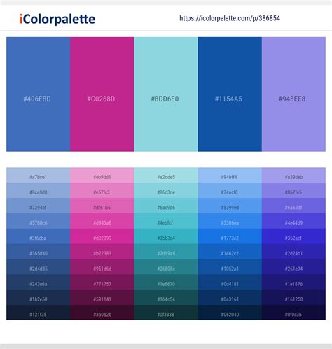30 Purple Color Palettes Curated Collection Of Color Warna Violet - Warna Violet