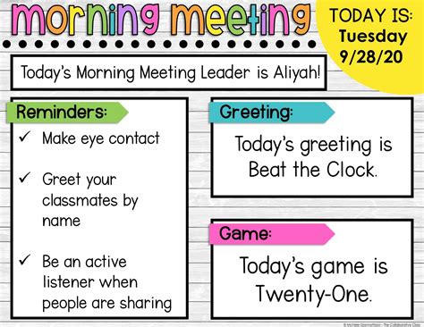 30 Quick Amp Easy Morning Meeting Activities For Morning Meeting Activities 4th Grade - Morning Meeting Activities 4th Grade
