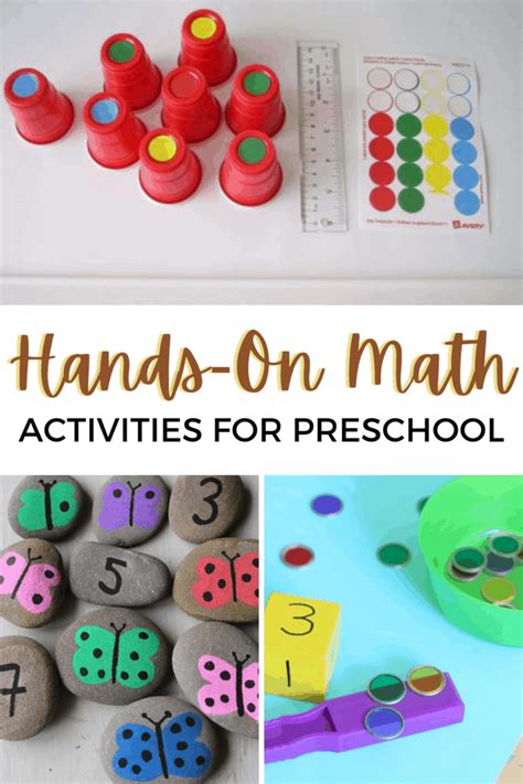 30 Quick And Easy Hands On Preschool Math Math Activity For Preschoolers - Math Activity For Preschoolers