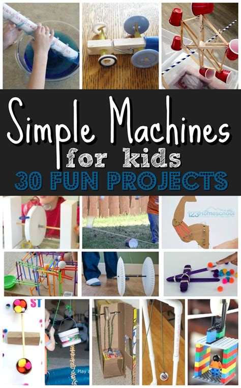 30 Simple Machine Projects For Kids 123 Homeschool Simple Machines For Kids Worksheet - Simple Machines For Kids Worksheet