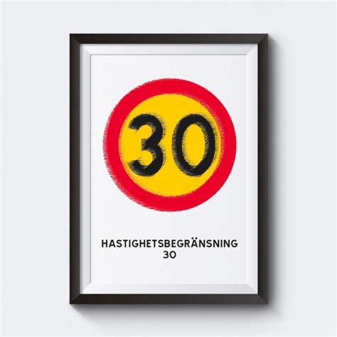 30 vagskylt
