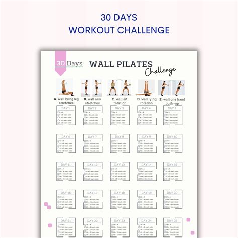 30-day wall pilates challenge free. © 2024 Google LLC. I hope you enjoy this new 30 minute pilates workout! No equipment required except for a blank wall space to assist in our exercises. This is a great full bo... 